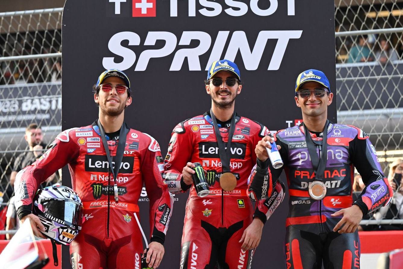 Peluang Pecco Bagnaia Pertahankan Gelar Juara Membesar, usai Menang Sprint Race MotoGP Barcelona