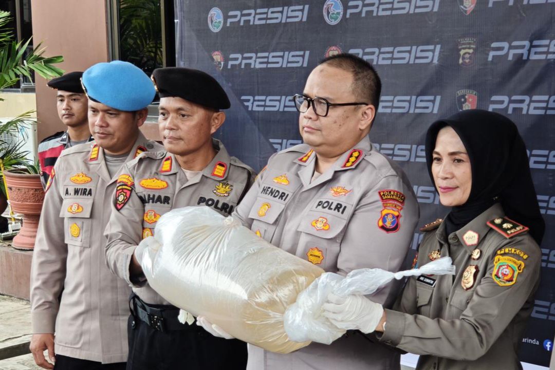 Peredaran 10 Ton Miras Cap Tikus Ilegal Asal Manado Digagalkan Polresta Samarinda