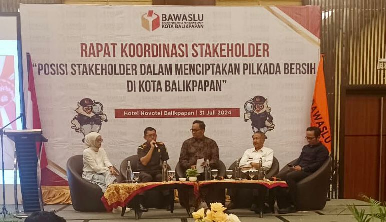 Wujudkan Pilkada 2024 Tanpa Politik Uang, Bawaslu Balikpapan Libatkan Banyak Stakeholder 