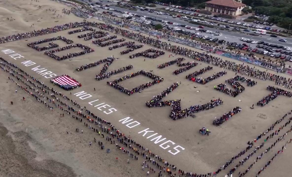 Demo Besar ‘No King’ Guncang AS, Jutaan Warga Tuntut Pemecatan Donald Trump