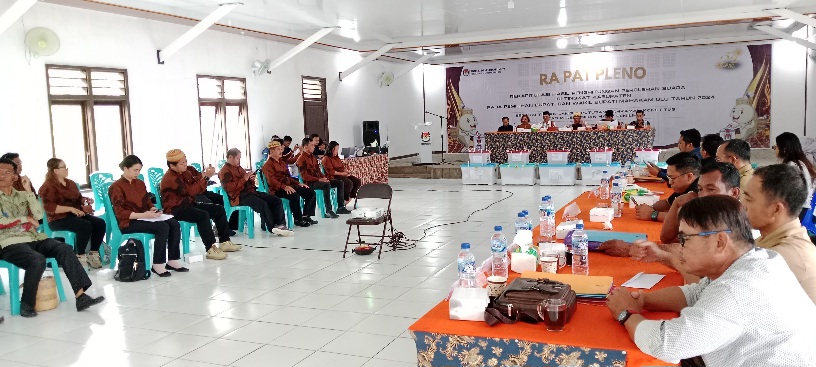 Bawaslu Mahulu Sayangkan Rekomendasi saat Rapat Pleno Terbuka Tidak Dijalankan 