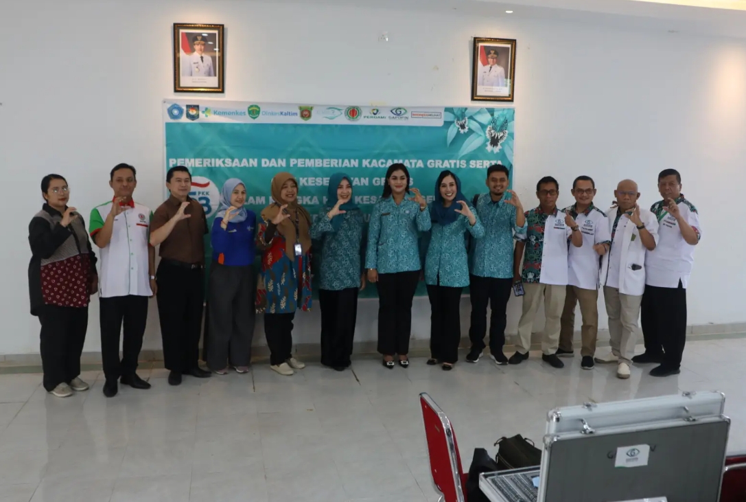 Jelang HKG PKK Nasional 2025: TP-PKK Kaltim Gelar Layanan Koreksi Kacamata Gratis untuk Warga Samarinda Sebera