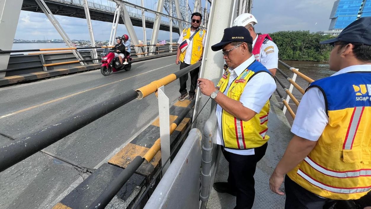 Fakta Baru Temuan BBPJN Kaltim! Pasca Tabrakan Tongkang ke Jembatan Mahakam