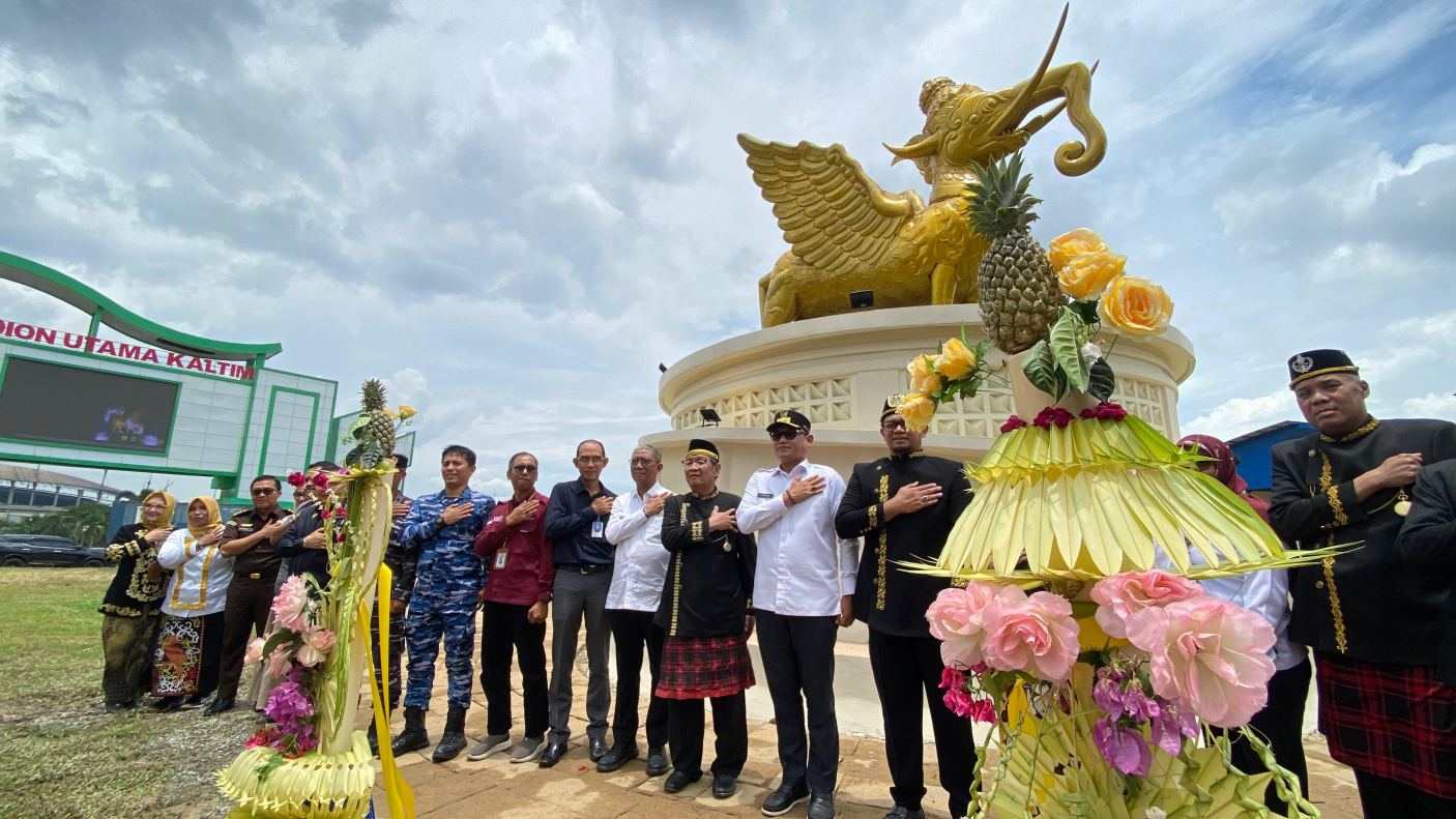 Patung Lembuswana Seharga Rp1,9 Miliar Diresmikan Wagub Kaltim