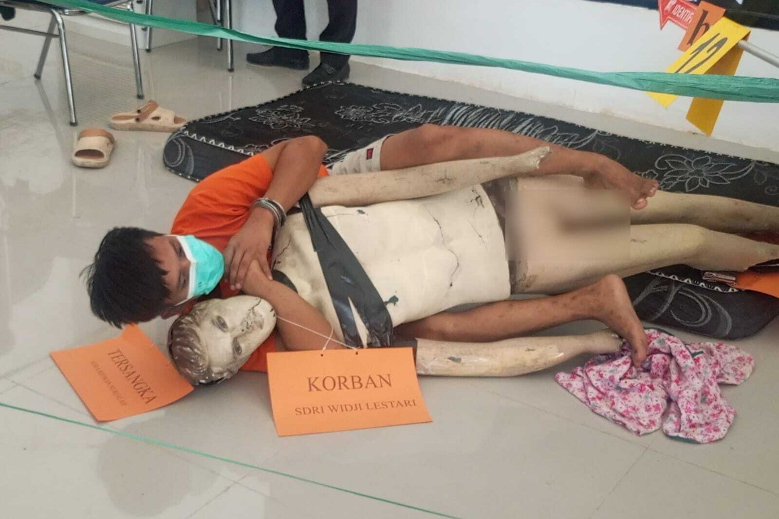 Kuli Bangunan di PPU Peragakan 19 Adegan Pembunuhan Terhadap PSK yang Dibooking