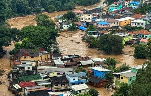 Banjir di Thailand Tewaskan 9 Orang dan Ratusan Ribu Jiwa Terdampak