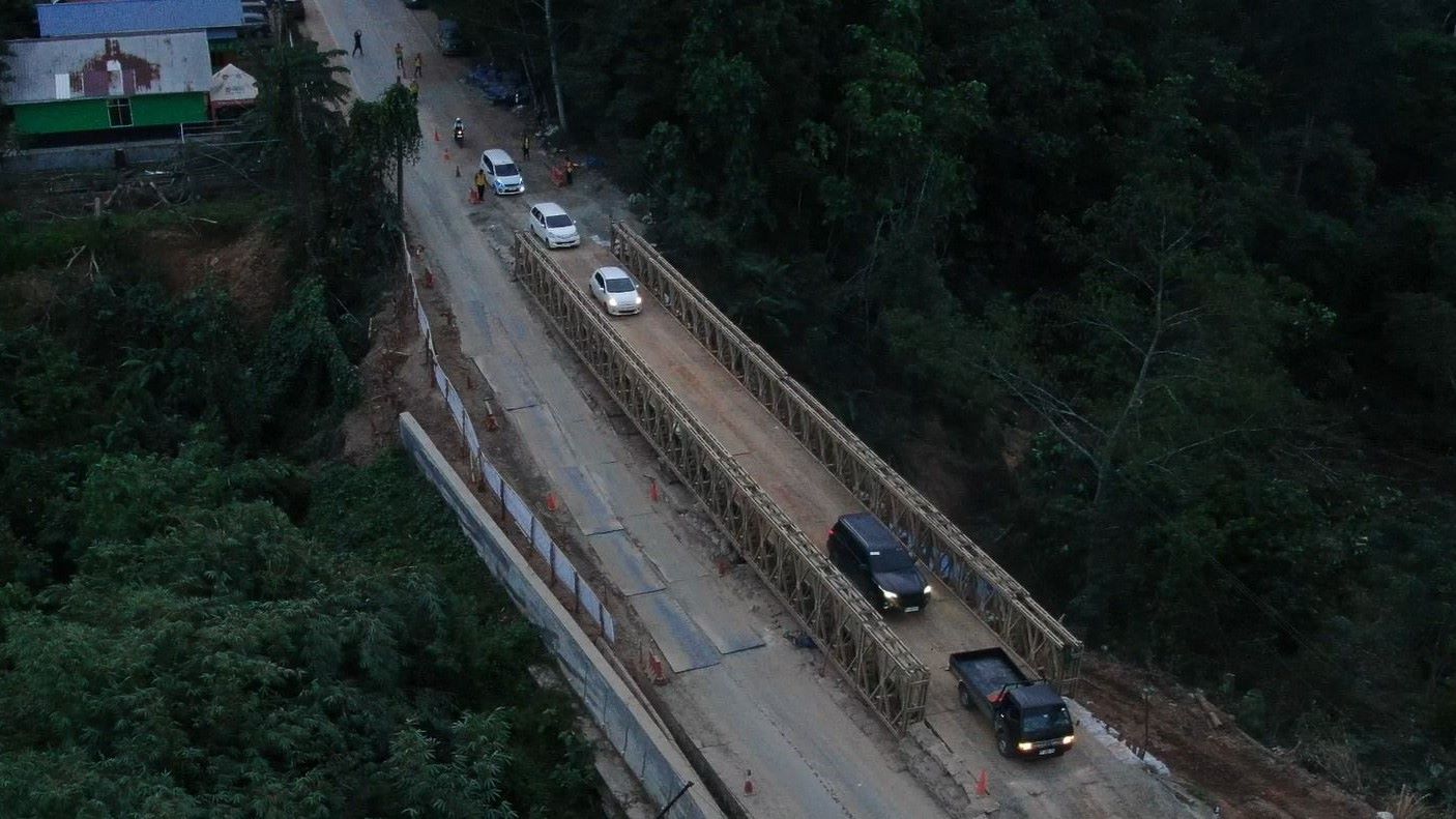 Siap untuk Tahun Baru, Ruas Jalan Semoi-Samboja Menuju IKN Sudah Dapat Dilalui 2 Arah