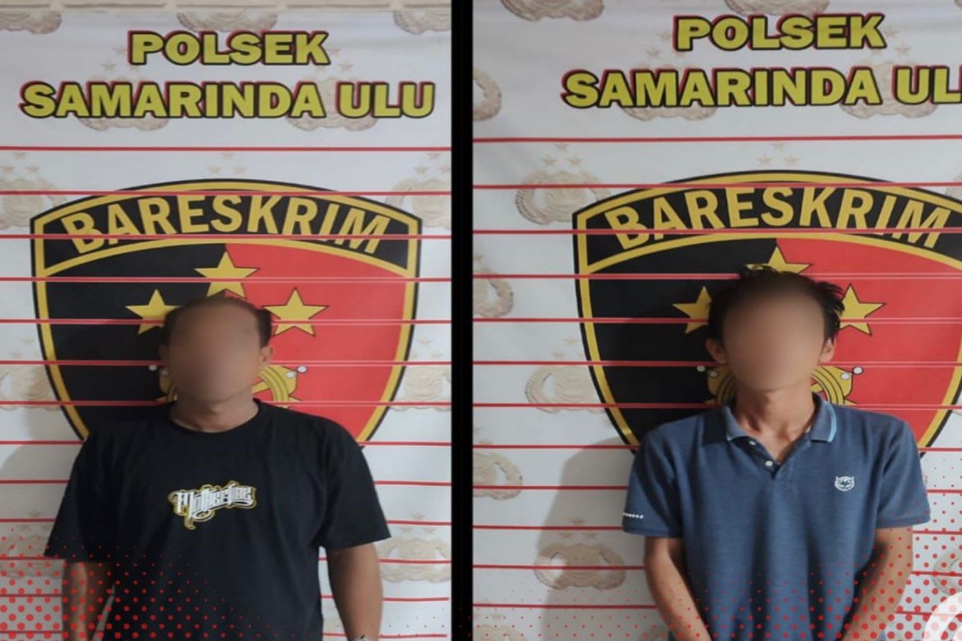 Unit Opsnal Reskrim Polsek Samarinda Ulu Ringkus 2 Pemuda di Tanah Merah