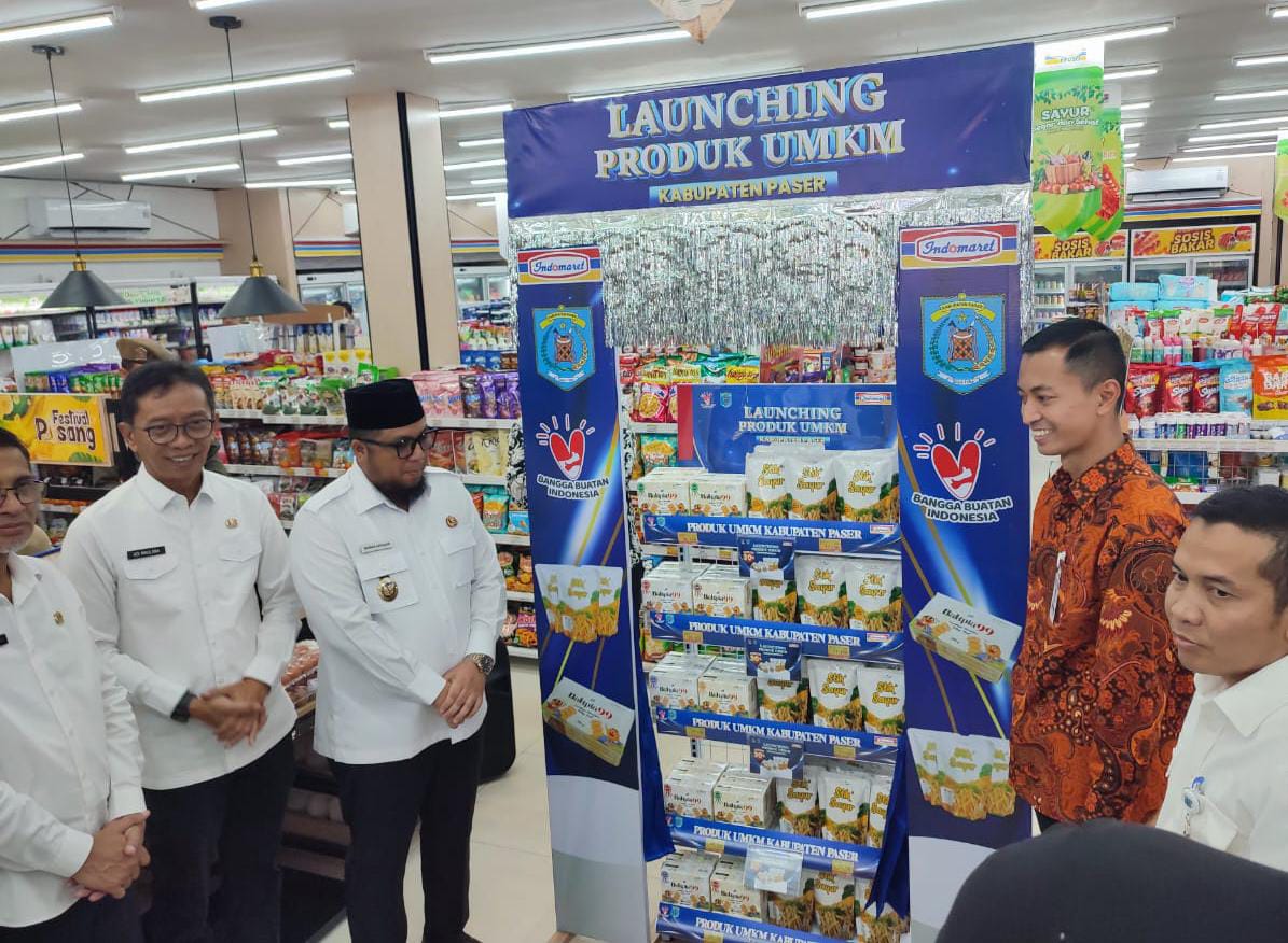 Kerja Sama dengan Indomaret, Produk UMKM Paser Mulai Masuk Retail Modern