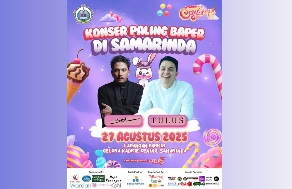 Baper Bareng Tulus dan Sal Priadi, Malam Puncak HUT Smaga ke-44 Bakal Pecah Besok