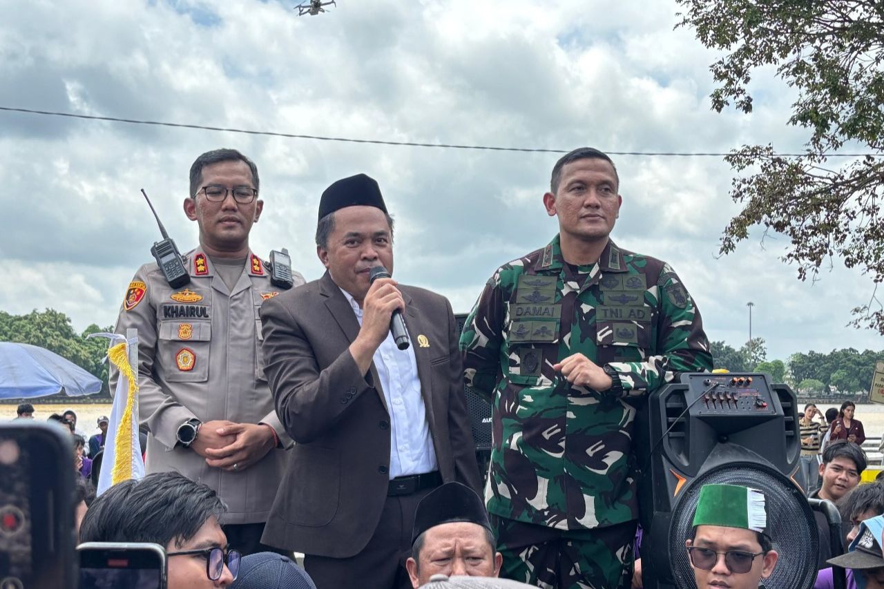 Terjunkan 664 Personel, Polres Kukar Terima Kritik Mahasiswa