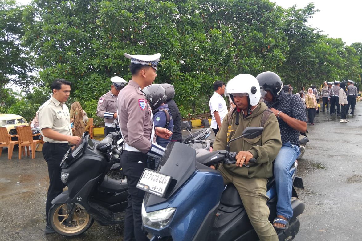 Pelanggaran Lalu Lintas di Kukar Naik 46 Persen Selama Operasi Patuh Mahakam 2025