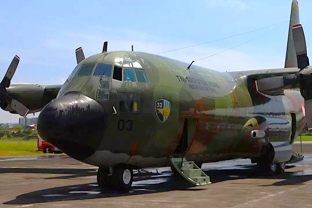 Terbang Terakhir Sang Legenda: C-130B Hercules Akhiri Tugas setelah Membela NKRI sejak 1960