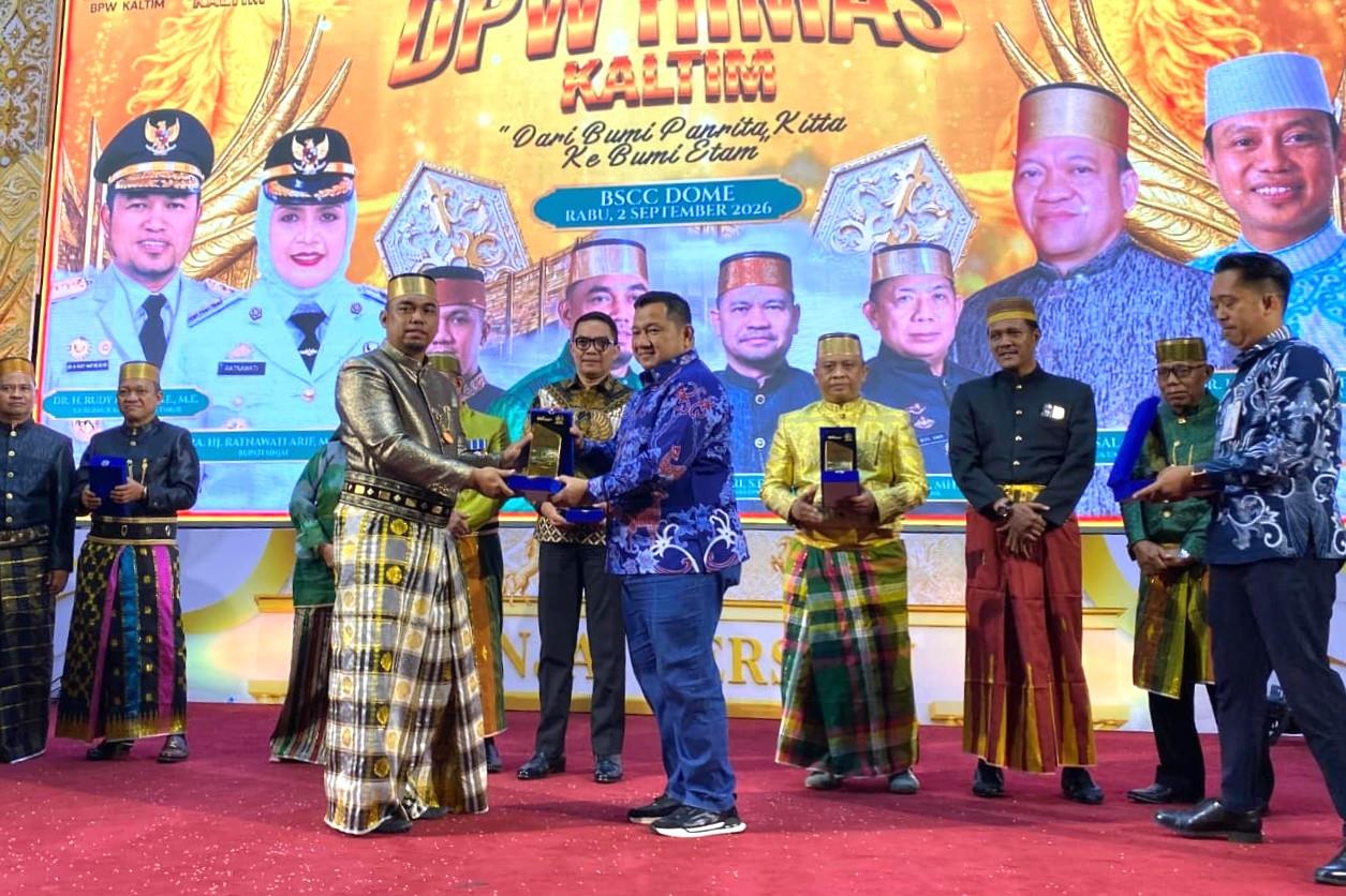 Hadiri Pelantikan Himas Kaltim, Bupati PPU Mudyat Noor Ungkap Darah Keturunan Sinjai