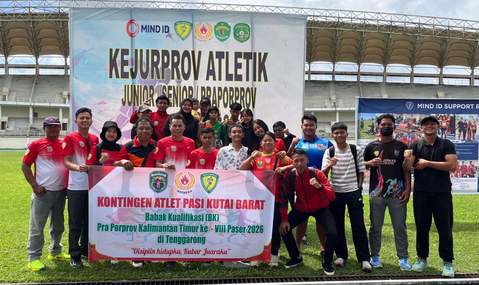 Atletik Kubar Cetak Sejarah, Boyong 11 Medali di Kejurprov