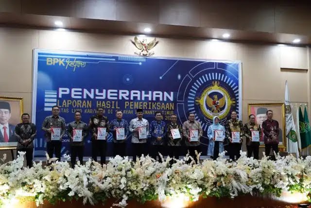 Keren, 10 Kabupaten/Kota Se-Kaltim Dapat Predikat WTP dari BPK RI