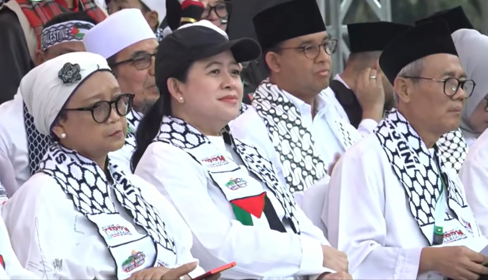 Seluruh Elemen Sampaikan Dukungan Kepada Palestina Melalui Aksi Damai di Monas