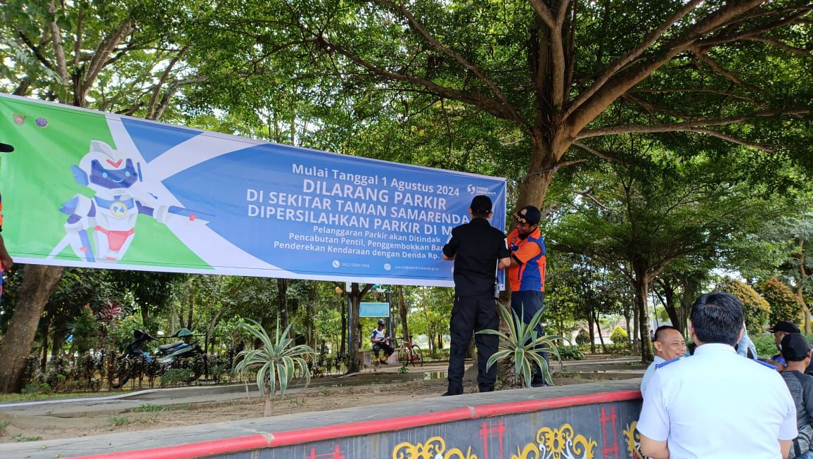 Taman Samarendah Harus Steril, Masyarakat Diimbau Parkir di Museum Kota Samarinda