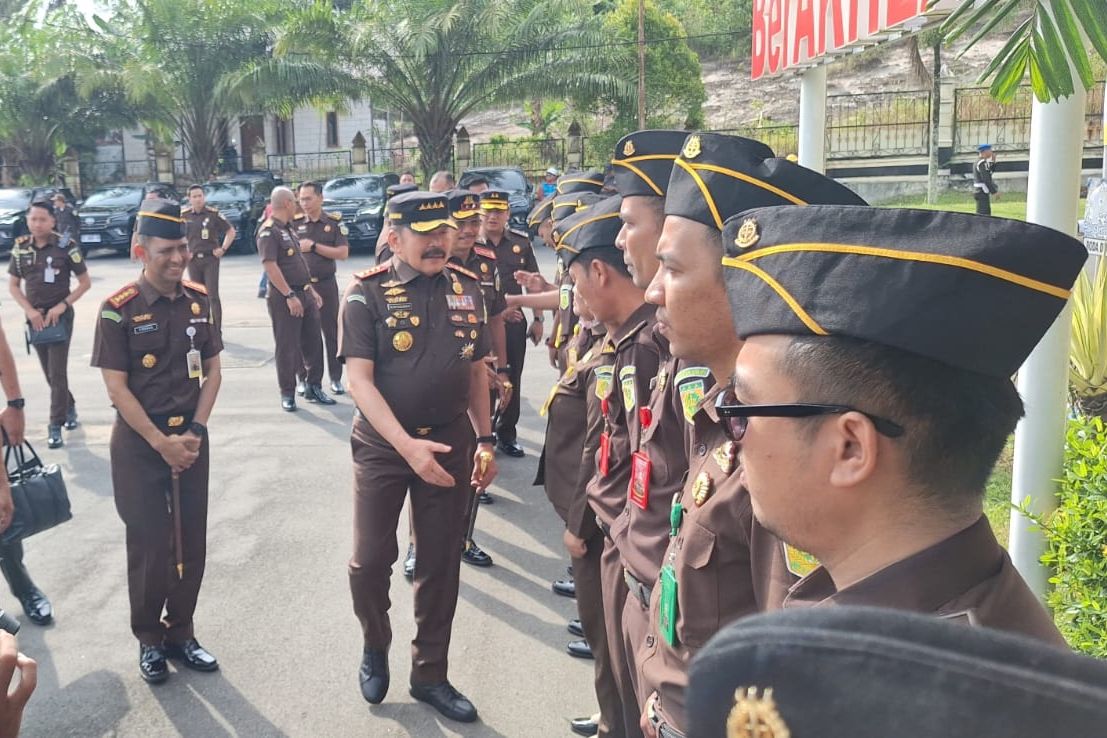 Berkunjung ke Kejari Kukar, Jaksa Agung: Jaga Kepercayaan Publik