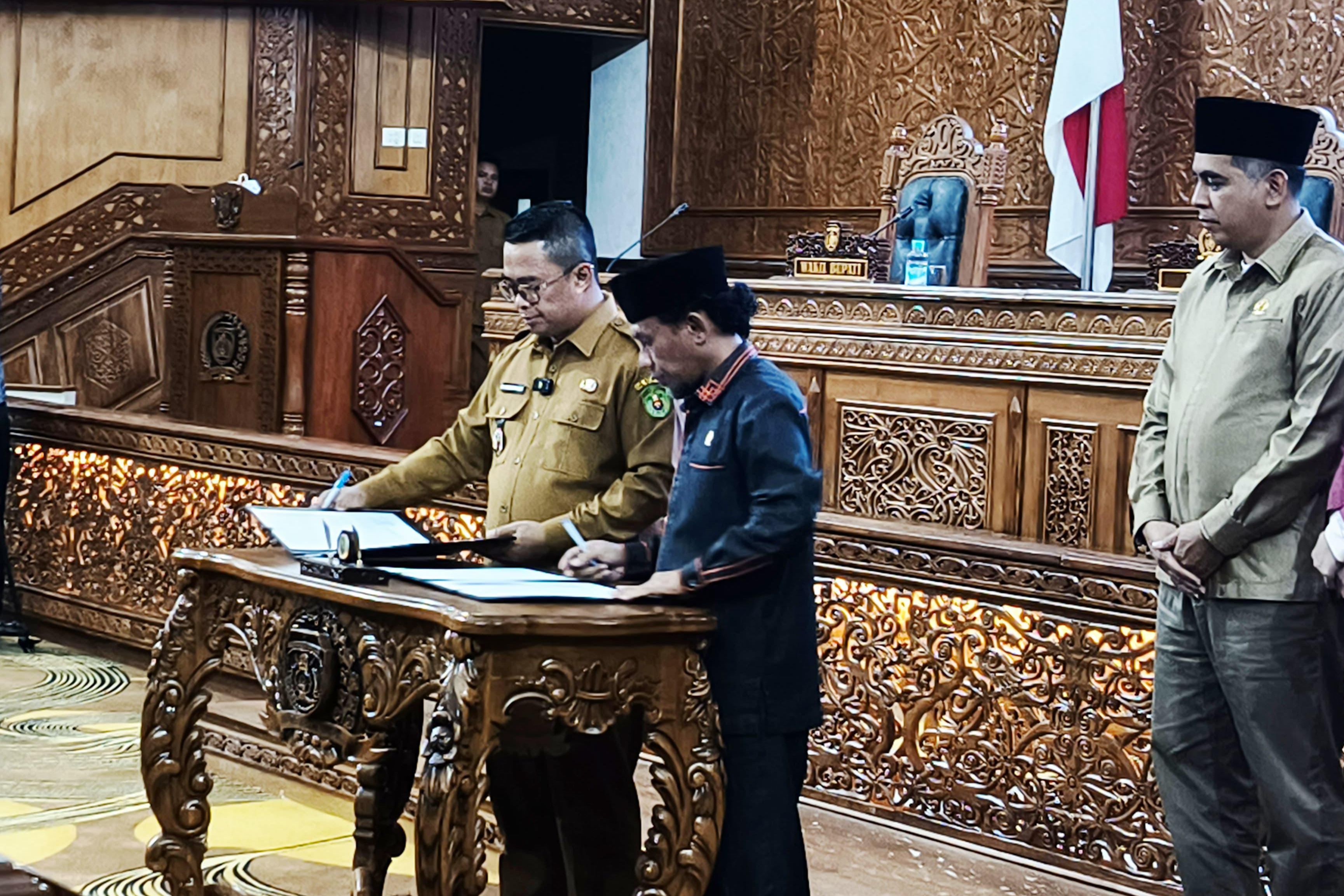 Raperda APBD Perubahan 2025 Kutim Resmi Disahkan,  Defisit Anggaran Capai Rp98 Miliar