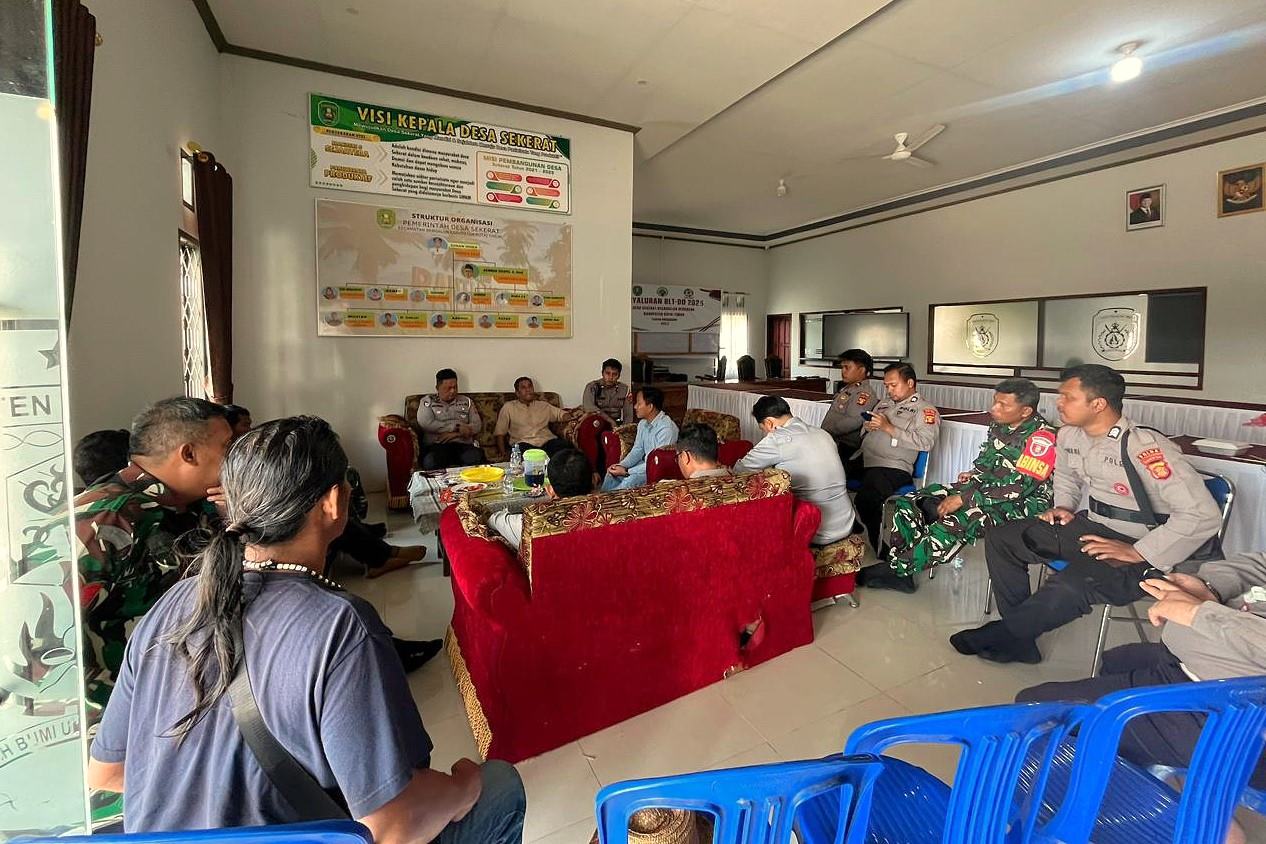 Laka Lantas Motor vs Truk Perusahaan di Desa Sekerat Kutim Berakhir 'Damai'