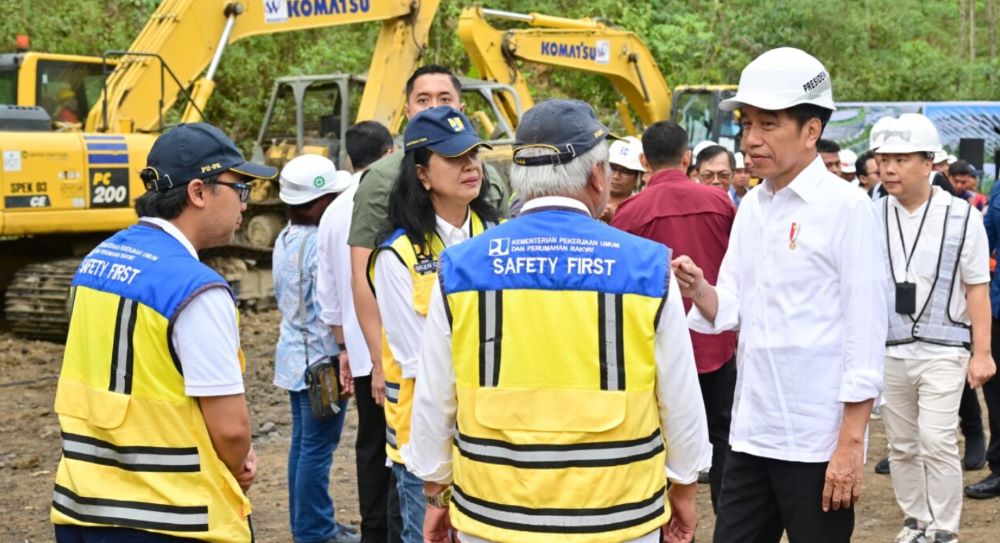 Presiden Jokowi Groundbreaking Hotel Vasanta di kawasan Ibu Kota Nusantara