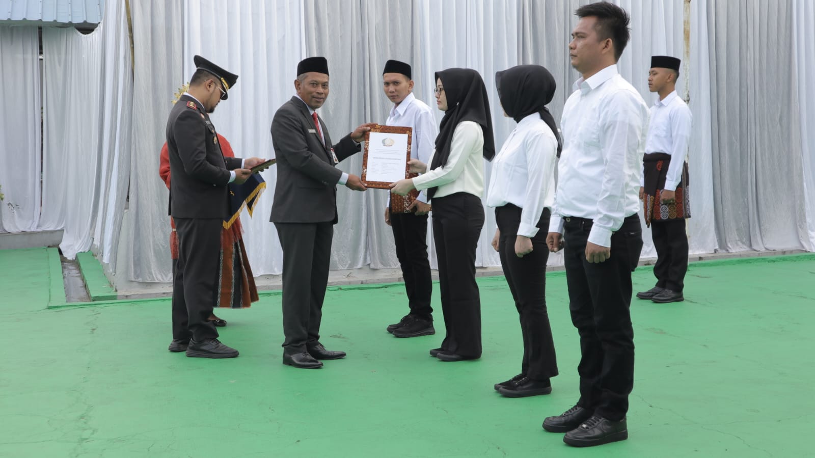 Dapat Remisi Kemerdekaan, 10 WBP Rutan Tanah Grogot Paser Langsung Hirup Udara Bebas