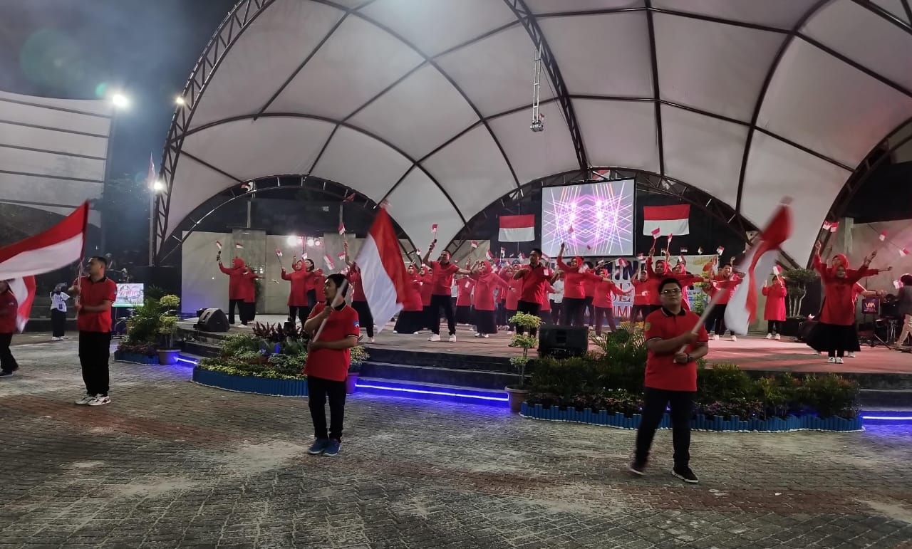 Flash Mob Judol Adalah Maut, Cara Diskominfo PPU Ajak Masyarakat Tak Main Judi