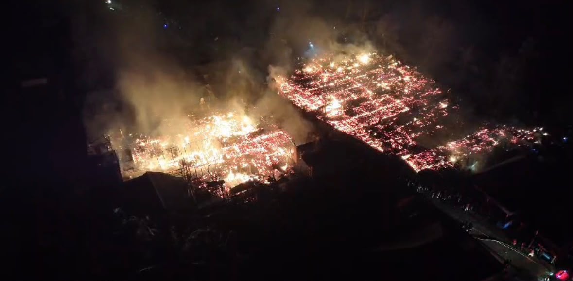 Api Lahap Permukiman Muara Bengkal Ulu, 14 Rumah jadi Arang 