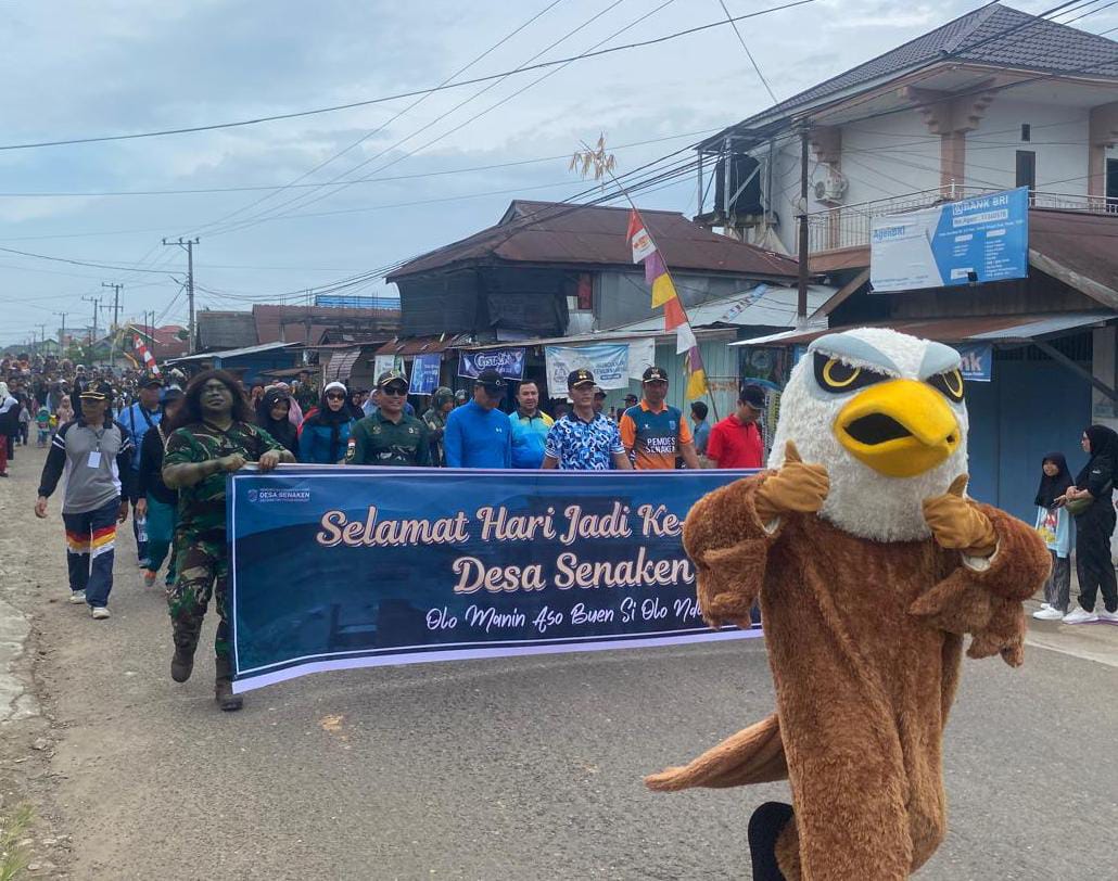 Pesta Rakyat Meriahkan HUT ke-12 Desa Senaken Kabupaten Paser