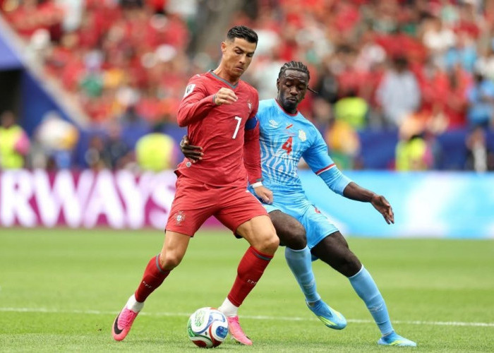 Ronaldo Gagal Bersinar, Portugal Kehilangan 2 Poin Lawan RD Kongo