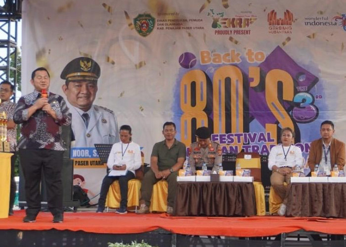 Bupati PPU Tutup Festival Back to 80’s, Mudyat: Masyarakat Bernostalgia