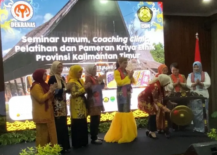 Ketua Dekranasda Kaltim Hadiri Pembukaan Pelatihan Kriya bagi Masyarakat Sekitar Wilayah Tambang