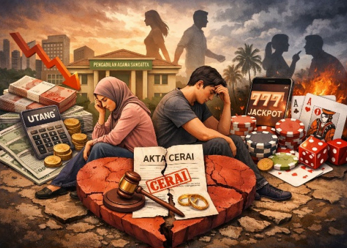 Pengadilan Agama Sangatta: Judi Online Picu Kenaikan Angka Perceraian di Kutim