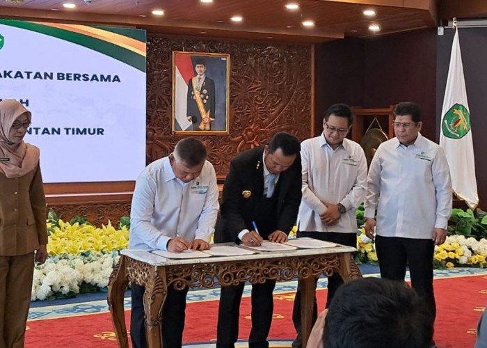 Lahan Terlantar Bakal Ditata Ulang, Pemprov Kaltim Teken MoU dengan Bank Tanah