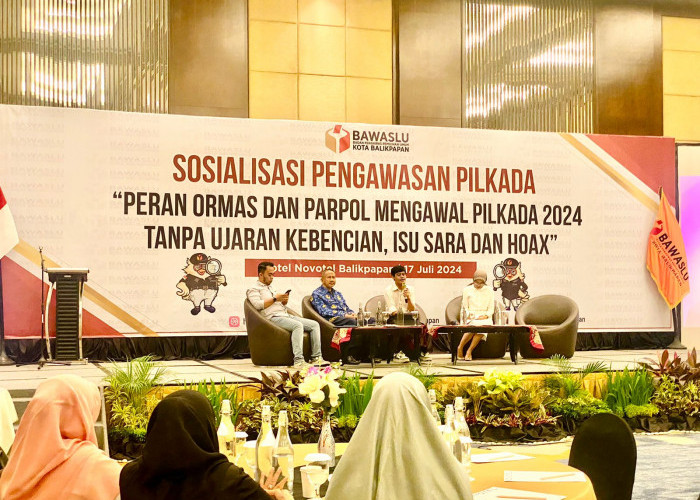 Antisipasi Hoax dalam Pilkada 2024, Bawaslu Balikpapan Gelar Sosialisasi