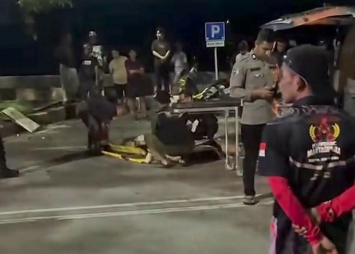 Diduga Mengantuk, Seorang Pengendara Motor Tewas Setelah Tabrak Pembatas Jalan di Tenggarong