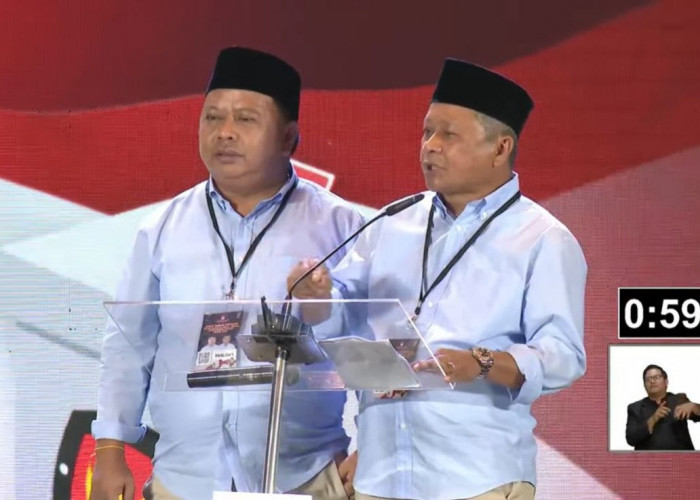 Pada Debat Pertama MP-AW Berkomitmen Tingkatkan Pelayanan Publik dan Pendidikan