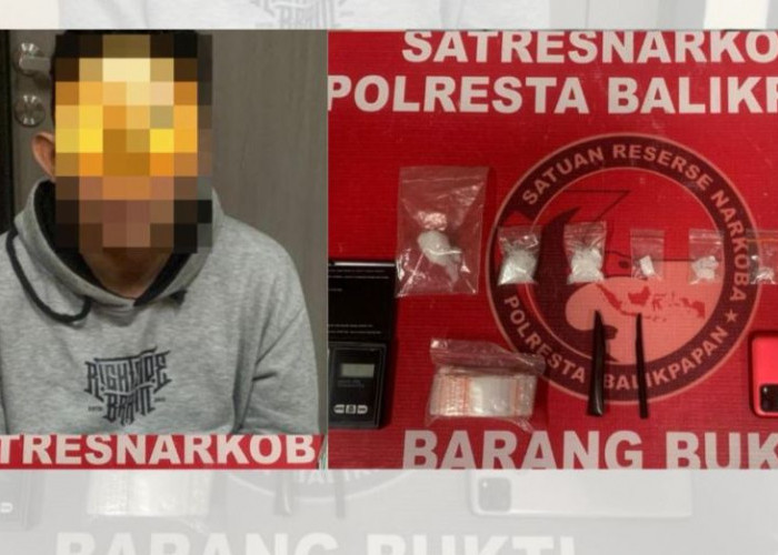 Sabu Rp1,2 Juta per Gram Siap Diedarkan, Polisi Tangkap Kurir Narkoba di Kota Balikpapan