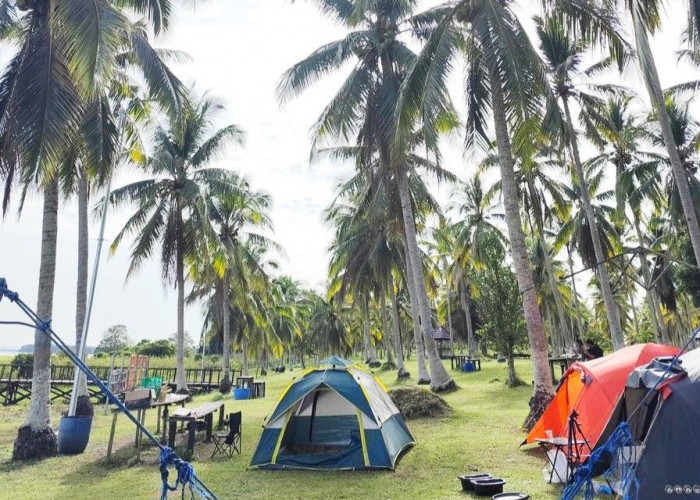 Libur Lebaran, Pulau Kelapa Kutai Barat Diserbu Ribuan Wisatawan