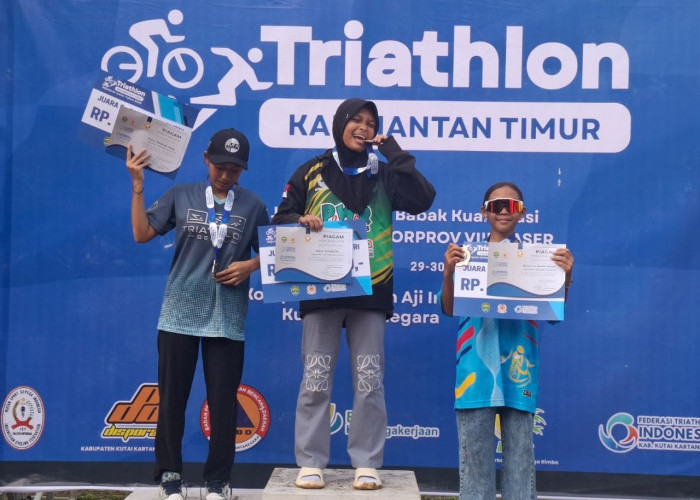 Hanya Kirim 12 Atlet Terbaik, Triathlon Kutim Incar Dominasi Duathlon di Porprov Kaltim 2026 