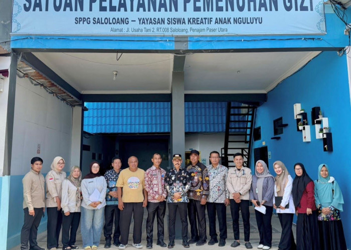 Wabup PPU Sidak 3 SPPG, Minta Menu Lebih Variatif