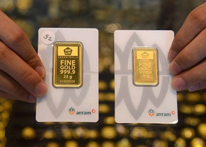 Harga Emas Antam Naik, Kembali Sentuh Rp2,8 Juta per Gram