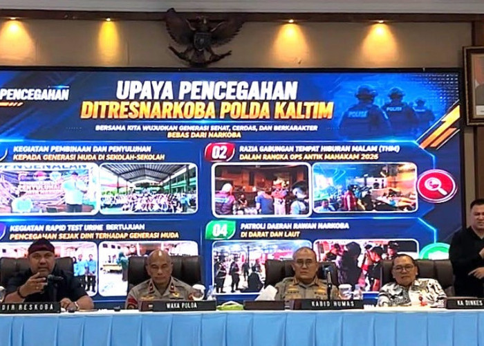 Over Target! Operasi Antik Mahakam Polda Kaltim Ringkus 351 Tersangka, Perdana Ungkap TPPU Narkoba