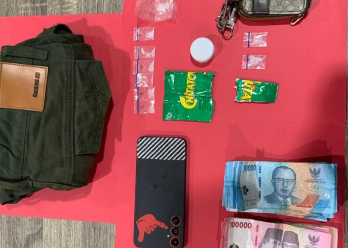Polres Kutai Barat Ungkap Peredaran Narkoba, Pria di Barong Tongkok Ditangkap Miliki 9 Poket Sabu