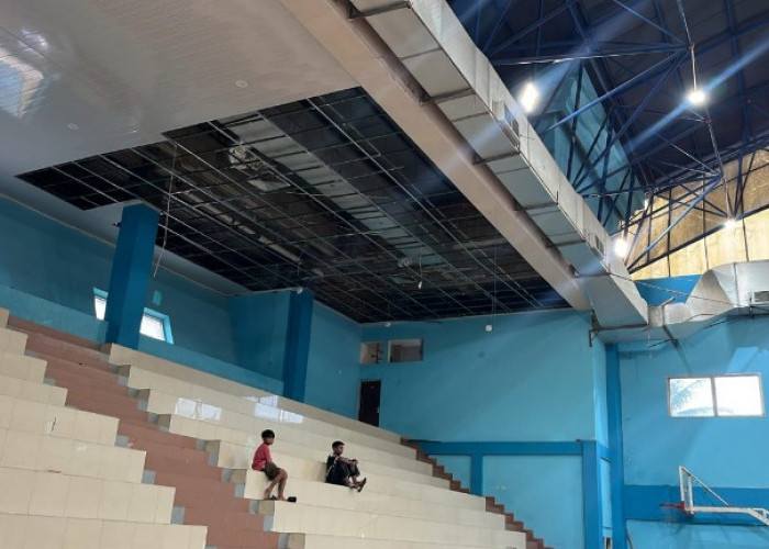 Kondisi GOR Pemuda Berau Memperihatinkan 