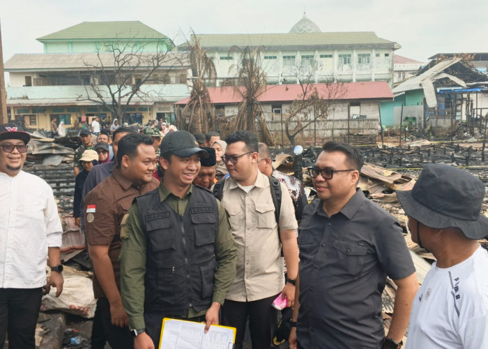 Pasca Kebakaran Jalan Danau Aji, Bupati Kukar Soroti Kebutuhan Air 