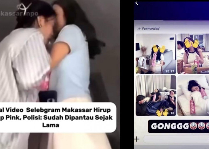 Dua Selebgram Makassar Viral di Medsos, Diduga Hirup Whip Pink
