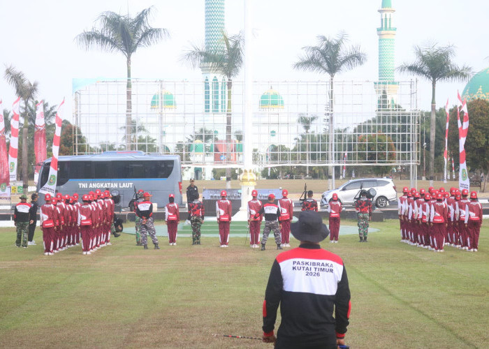 Latihan Hanya Dua Pekan, 36 Calon Paskibraka Kutim Siap Tampil Maksimal saat HUT RI 