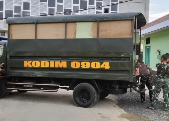 Kodim Paser Kirim 2 Truk Logistik untuk Korban Bencana Aceh-Sumatera